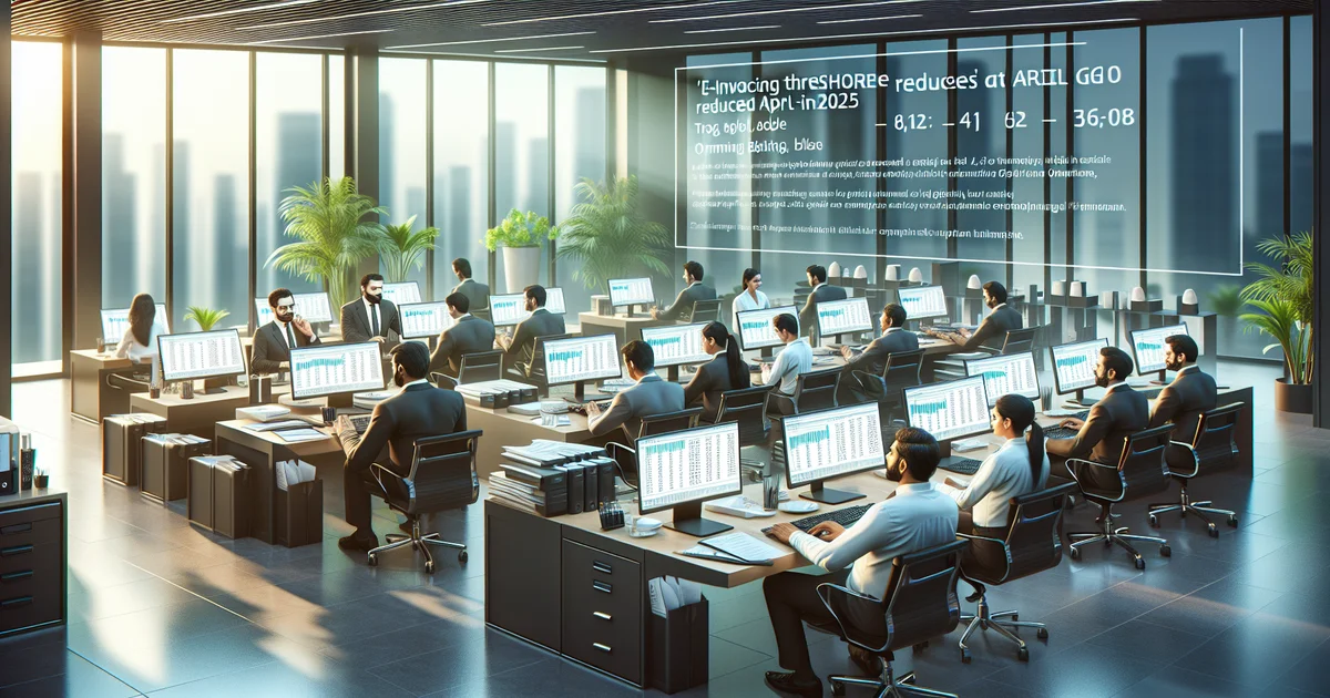 E-invoicing Threshold Reduced: Are You Ready for the New Rules?